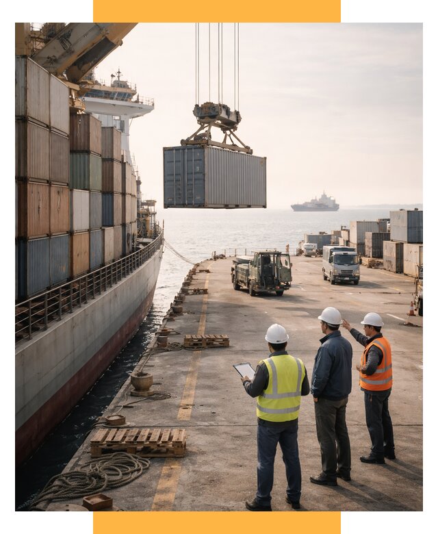 Морские перевозки грузов по миру от 46458 р. | СетСервис-Срл