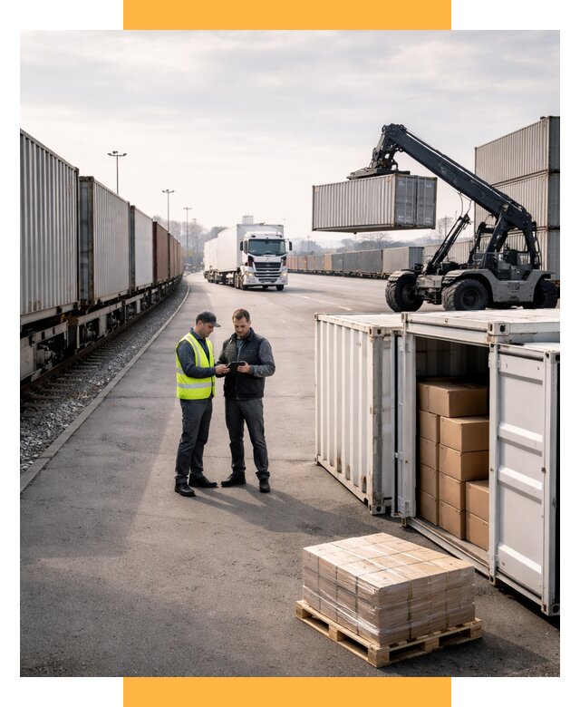 Международные мультимодальные перевозки от 46458 р. | СетСервис-Срл