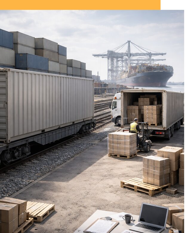 Мультимодальные перевозки грузов по миру от 46458 руб