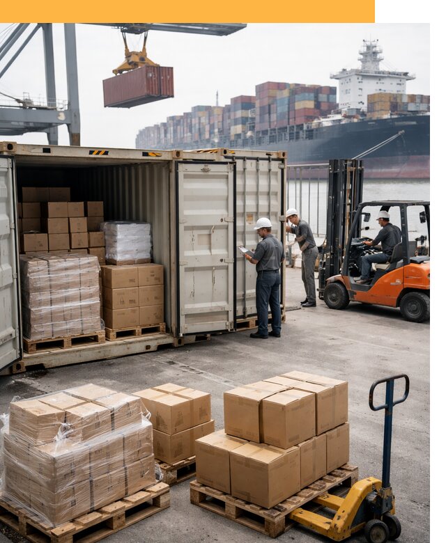 Контейнерные перевозки из Китая под ключ от 123888 руб/контейнер