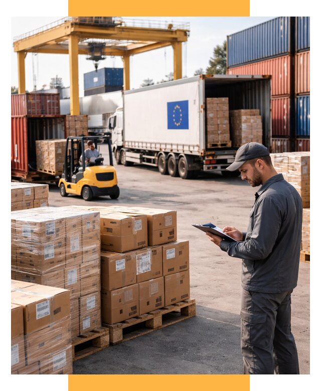 Доставка грузов из Европы от 12389 р., логистика СетСервис-Срл