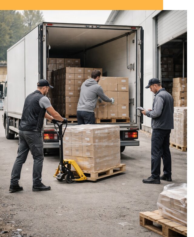 Автоперевозки из Европы до двери по цене от 87754 руб/т