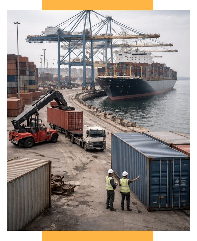 Морские перевозки из Европы от 61944 р. за контейнер | СетСервис-Срл