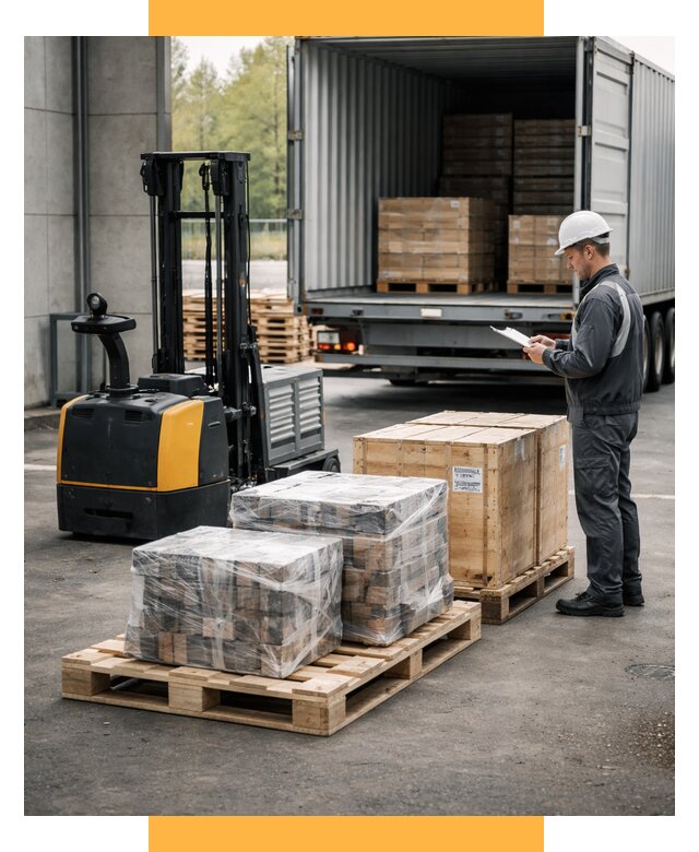 Доставка оборудования из Европы под ключ от 46458 р. | СетСервис-Срл