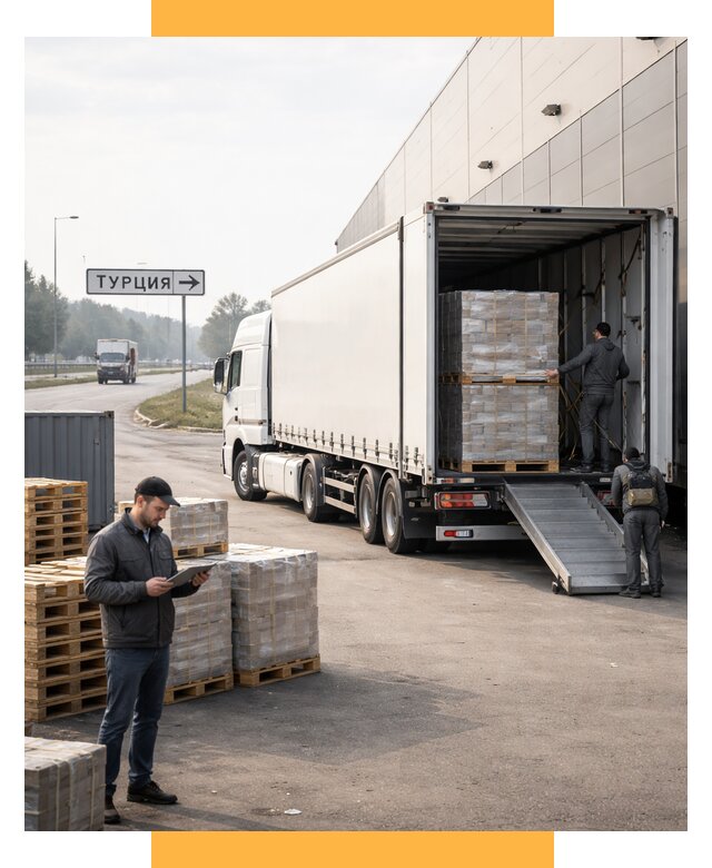 Автоперевозки и доставка фурой из Турции от 123888 р. | СетСервис-Срл