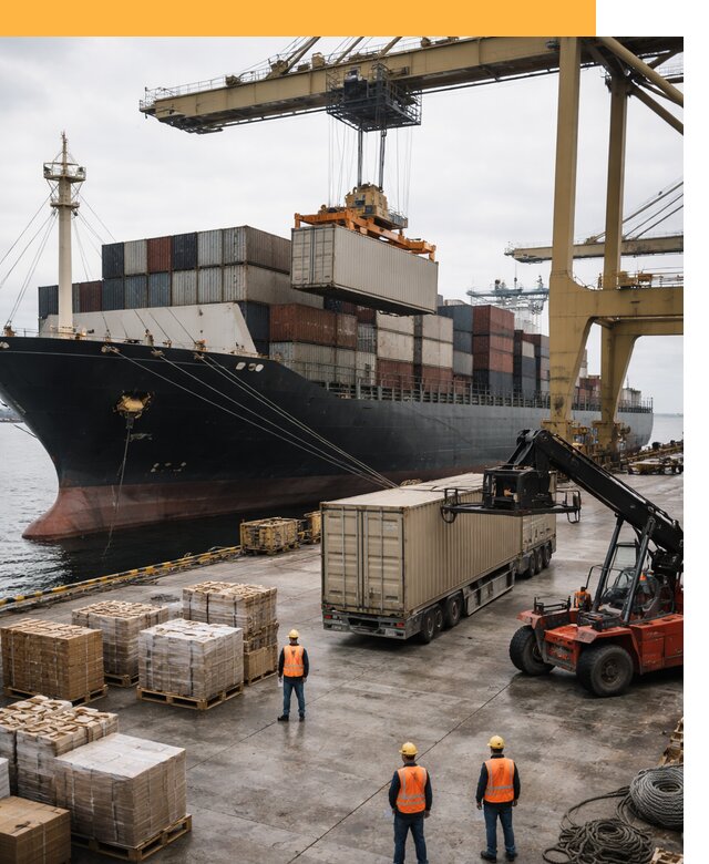 Морские перевозки из Индии: доставка FCL/LCL, таможня от 123888