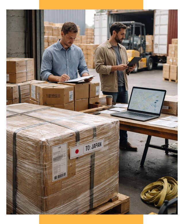 Доставка грузов в Японию от 25810 р., логистика СетСервис-Срл