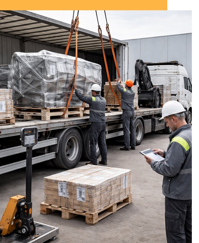 Перевозка крупного оборудования по миру от 30972 руб