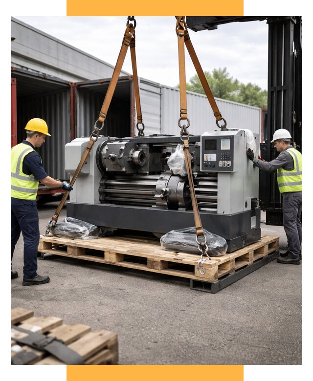 Перевозка станков и таможня от 61944 р. | СетСервис-Срл логистика