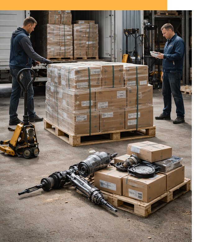 Международная перевозка автозапчастей по миру от 4646 руб