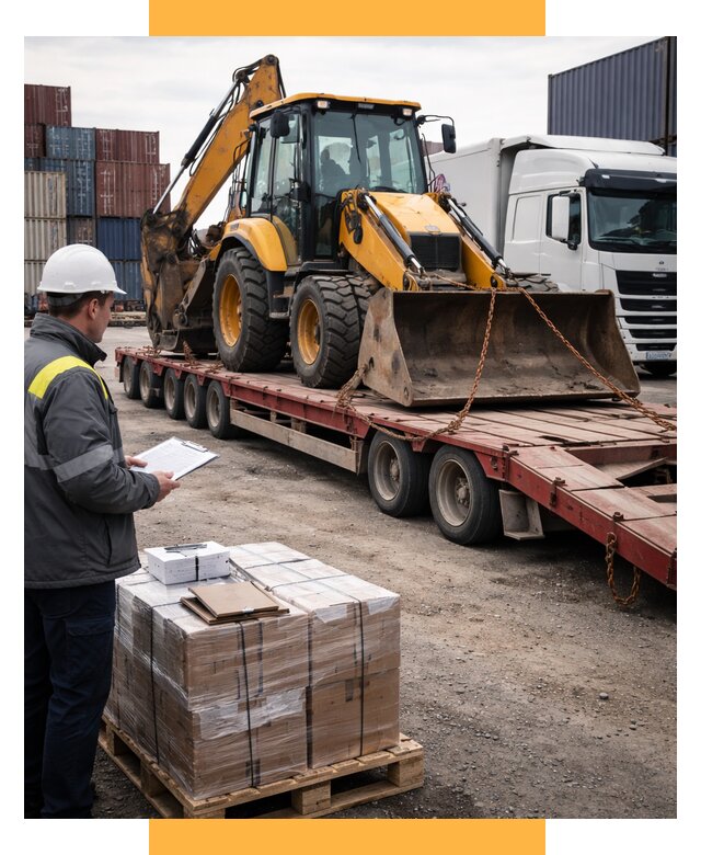 Международная перевозка спецтехники от 46458 р., СетСервис-Срл