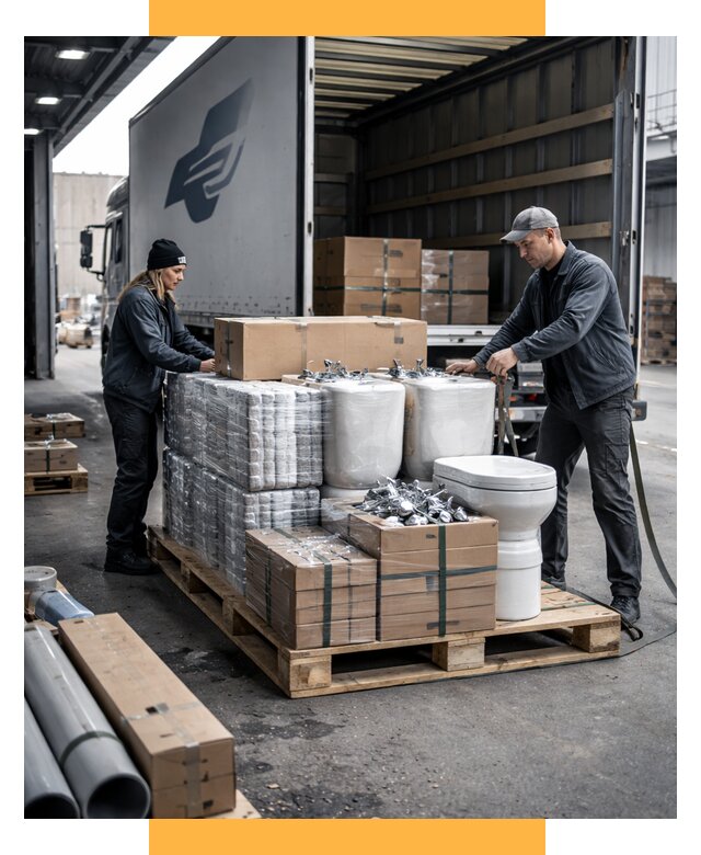 Перевозка сантехники под ключ от 1858 р. | СетСервис-Срл