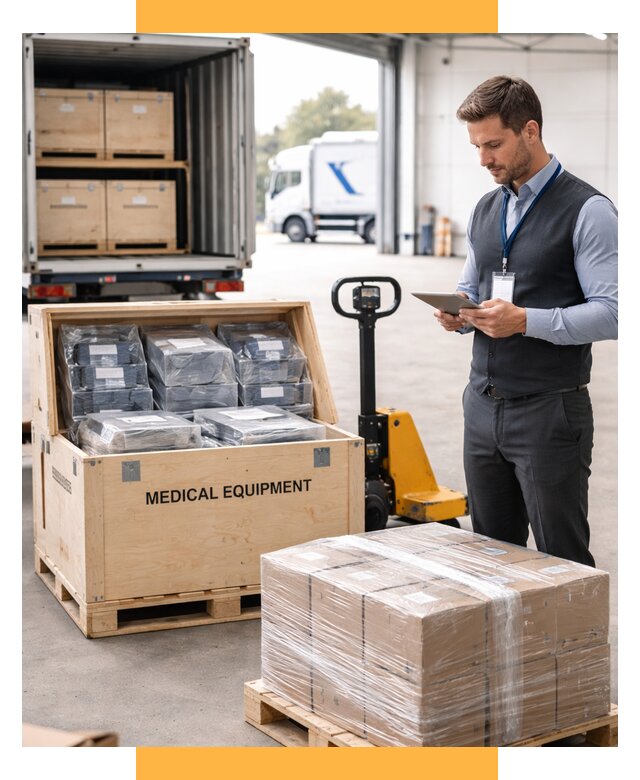 Перевозка медицинского оборудования от 15486 р. в СетСервис-Срл