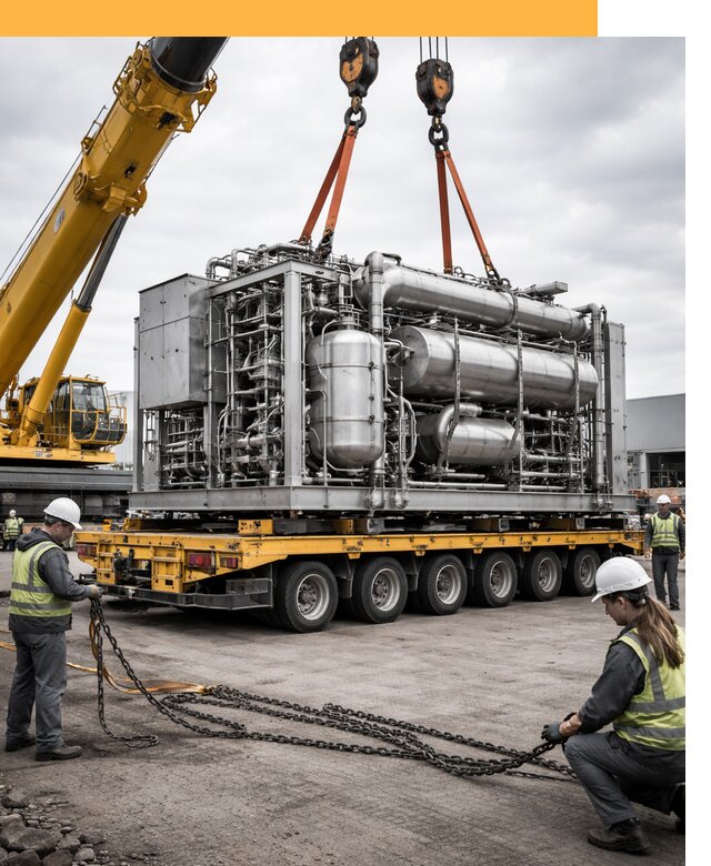 Перевозка тяжеловесных грузов по миру от 154860 руб