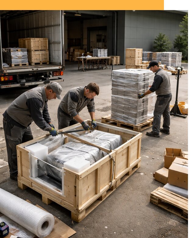 Перевозка выставочных грузов по миру от 25810 руб за м2 с таможней