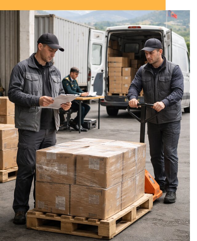 Доставка грузов через Армению, быстрая таможенная очистка от 25810