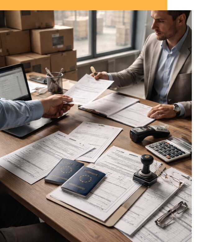 Таможенное оформление грузов из Европы от 8775 руб