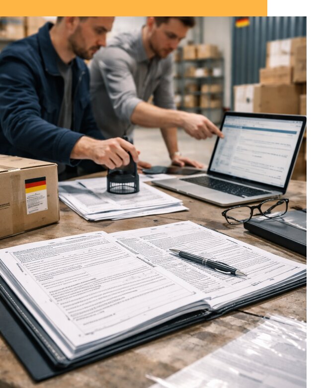 Таможенное оформление грузов из Германии от 9292 руб.