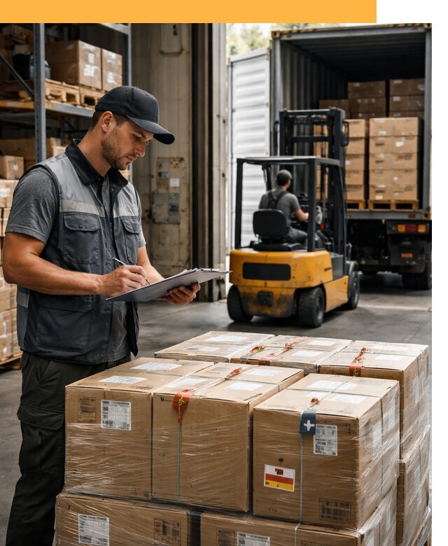 Реэкспорт товаров с таможенным оформлением и доставкой от 12389