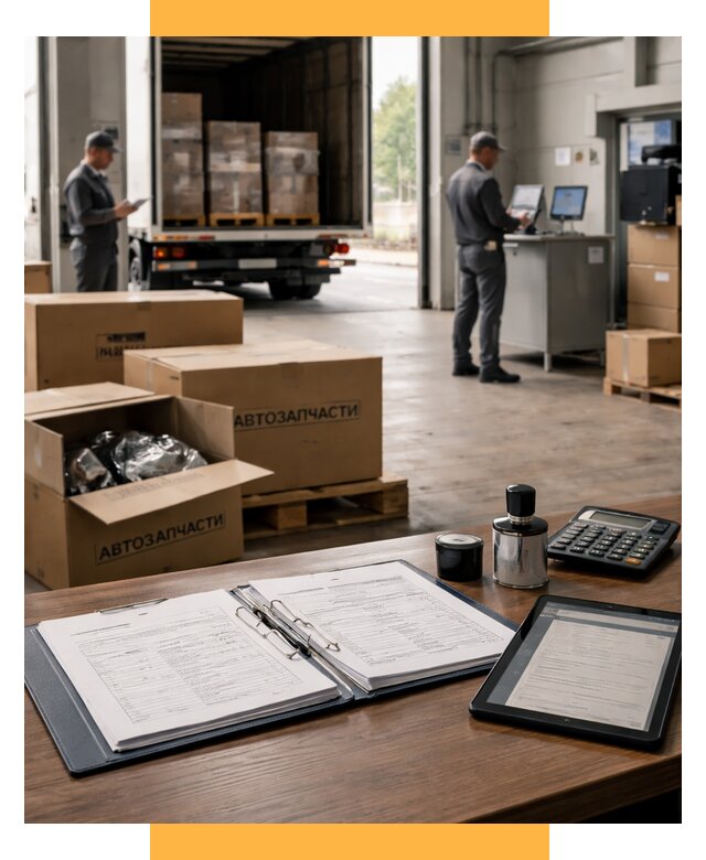 Таможенное оформление автозапчастей под ключ от 8775 р., СетСервис-Срл