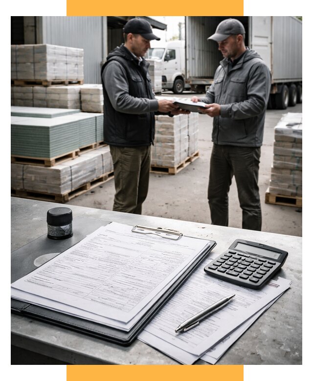 Таможенное оформление стройматериалов от 8775 р. | СетСервис-Срл