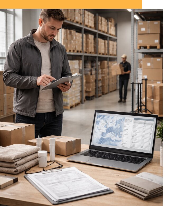 Закупка товаров в Европе под ключ: доставка, таможня от 7743 руб