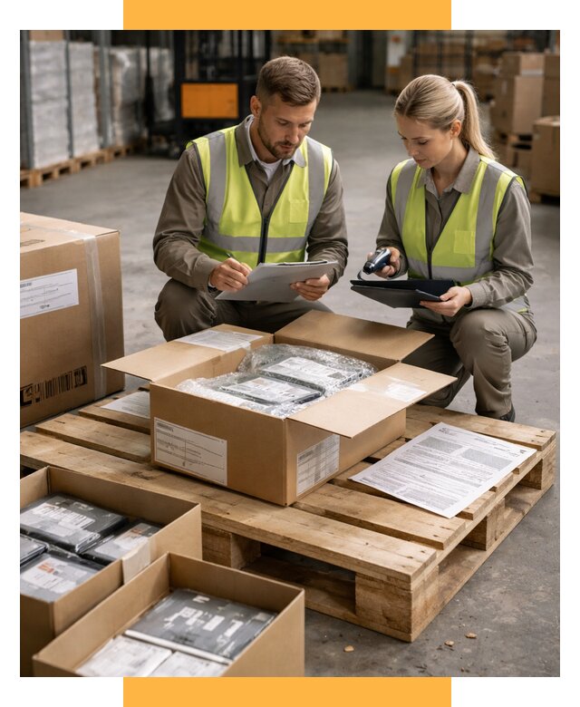 Инспекция товара перед отправкой от 4646 р. | СетСервис-Срл